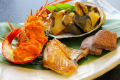 石川・北陸の旬と豪華食材の饗宴【焼き物】
伊勢海老黄金焼き・能登牛ヒレミニステーキ・のどぐろ柚庵焼き・あわびバター焼き