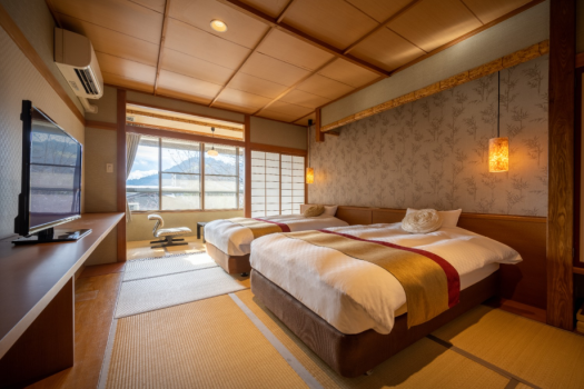 [Non-smoking] Japanese modern 7.5 tatami twin room