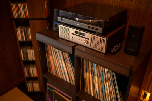 洋楽のレコードとCDをご自由にお聞きいただけます
