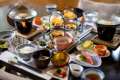 The main dish is a mixed shabu-shabu of Yamagata beef and Shonai pork [Tsukizen course] Non-smoking room