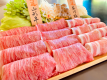 The main dish is a mixed shabu-shabu of Yamagata beef and Shonai pork [Tsukizen course] Non-smoking room