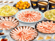 【4/18～5/15限定】つなん肉肉フェア★和牛＆妻有ポークしゃぶしゃぶ食べ放題&times;魚沼津南産コシヒカリ満喫