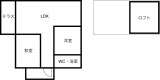 コテージA-間取り-