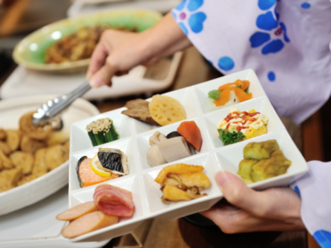 【朝食バイキング】旅の元気は朝食から
