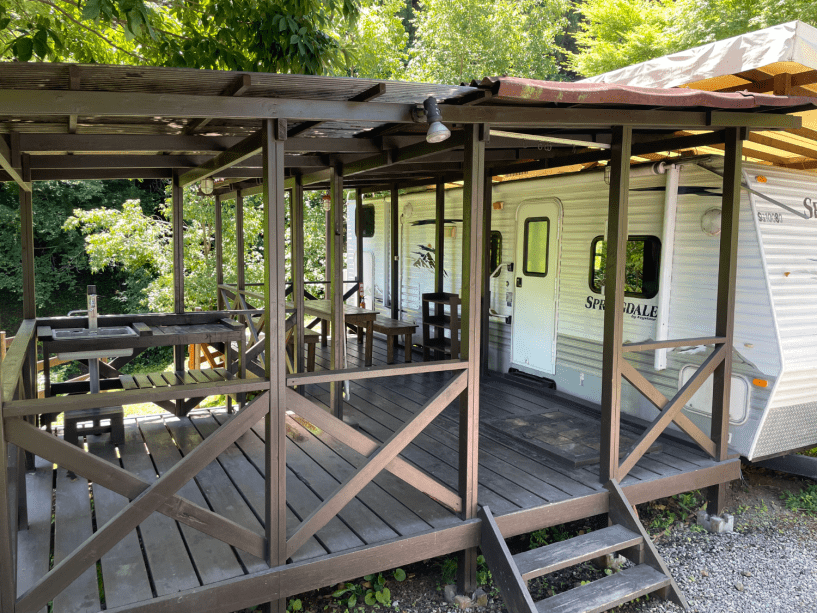 ソロキャンプ応援キャンペーン【アメリカントレーラーハウス・コテージ】