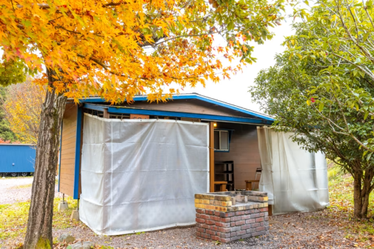 ソロキャンプ応援キャンペーン(11月1日～12月26日)　【アメリカントレーラーハウス・コテージ】