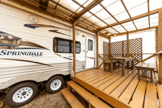 【週末もおトクに】ソロキャンプ応援キャンペーン　(アメリカントレーラーハウス・コテージ)