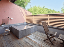 伊豆高原温泉　露天風呂ルーム