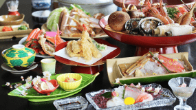 松葉ガニ【いろり風会席コース】