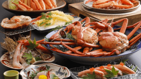 タグ付香住ガニ【蟹三昧コース】