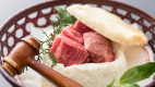 チョイス料理「但馬牛香草塩釜焼」