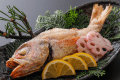 高級魚・ノドグロの塩焼き