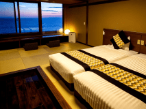 【5階絶景◆藍の詩スタンダードフロア】オーシャンフロント和洋室