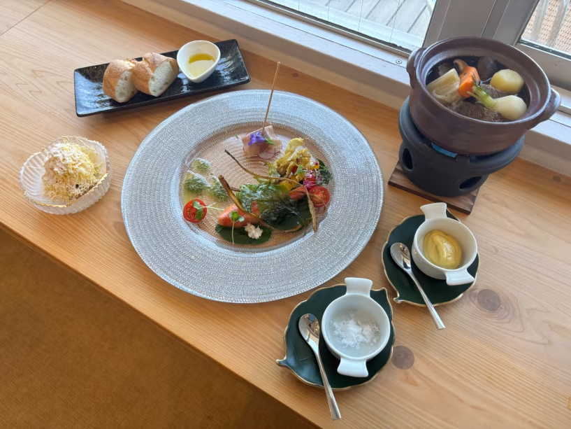 ＜夕食＞伊豆ジビエのフレンチハーフコース（一例）