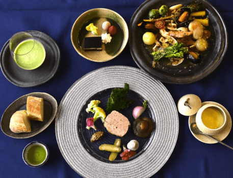 伊豆ジビエのフレンチハーフコース　～春～