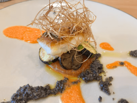 【秋メニュー(一例)】魚料理 鮮魚のポアレ 【秋メニュー(一例)】魚料理 鮮魚のポアレ