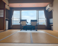 和室10帖◆海眺望（海辺棟：Bay side tower）