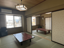 二間続きの和室15帖◆海眺望