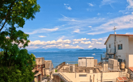 和室15畳◆クイーンベッドルーム◆海眺望（山辺棟：Forest tower）