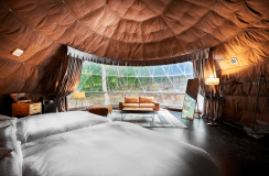 ドームtypeB／ダブルベッド×２台