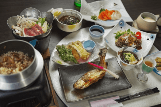【夕食】信州の滋味をぞんぶんに楽しめるコース料理をお愉しみください