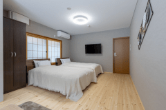 １F客室「しゃくなげ」ツインベッド