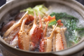 【カニ鍋】お野菜もたっぷり♪冬の味覚・カニ鍋を味わう。