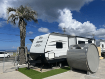 【サウナ付きスタンダード】オーシャンビューのトレーラーハウスで過ごす極上の海前リゾート