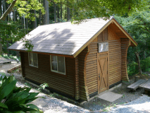 ログキャビン外観②