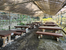 バーベキュー場全体