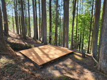 テントサイト区画