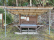 バーベキュー場流し台