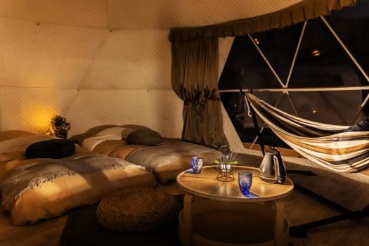 私人森林圓頂屋〈4床〉