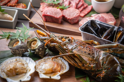 【ご利用人数が多いほどお得】【1泊2食付き】＜プレミアムBBQ＞贅沢食材を楽しむプレミアムプラン【グランピング＆アトラクション】