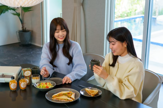贅沢ホットサンドの朝食付きプラン