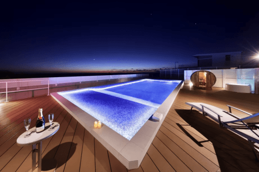 別邸_最大32名定員［特大プール＆ジャグジー＆天然温泉＆サウナ＆プロジェクター付］