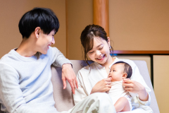 須崎旅館では、赤ちゃんや乳幼児、小さなお子様と一緒の子連れ旅を応援しています♪