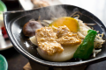 豚肉の味噌漬けの陶板焼き