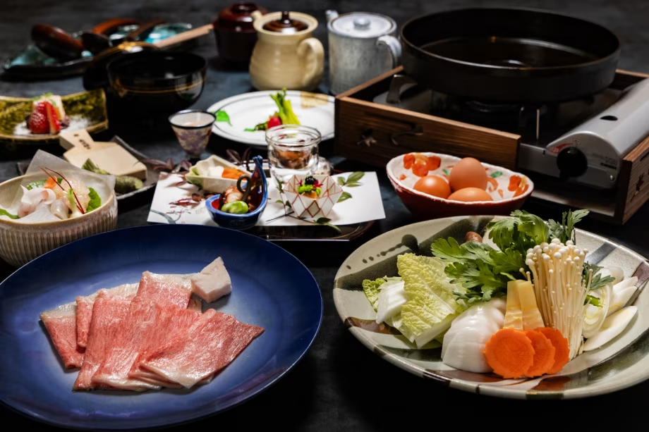 【1日1組限定!】厳選黒毛和牛×あさぎり玉子のすき焼きコースプラン 【1日1組限定!】厳選黒毛和牛×あさぎり玉子のすき焼きコースプラン