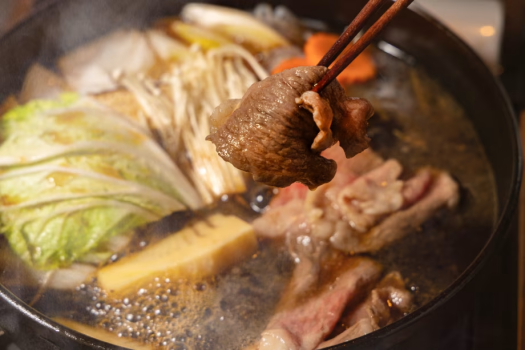 【１日１組限定！】厳選黒毛和牛×あさぎり玉子のすき焼きコースプラン