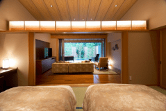 露天風呂付　ヴィラ　ペットルーム