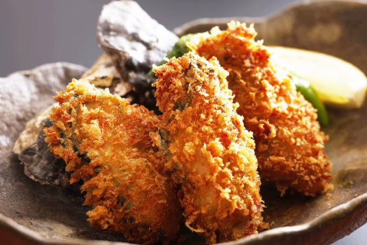 祥吉冬の味覚「牡蠣会席」2025-26　牡蠣フライ