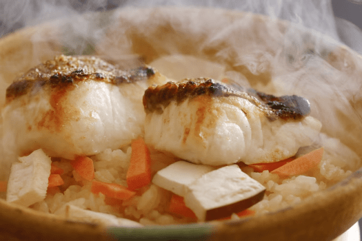 【春の味覚】赤穂の鯛会席2026_釜飯