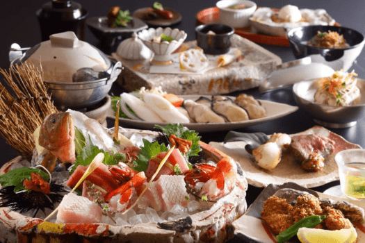 【基本プラン】月替わりの浜会席（グレードUP）