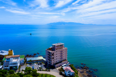 【外観】瀬戸内の海が見渡せる眺望自慢の宿