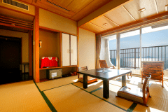 お部屋から瀬戸内を望むオーシャンフロント