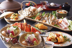 地海老の食べ比べをお楽しみください