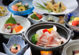 うきはのブランド豚【耳納いっーとん】の陶板焼き（６～８月）※季節に合わせて調理法を変えております。