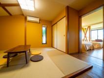 ■藤（ふじ）■半露天風呂付き和洋室WIFI