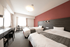 【喫煙】【禁煙】スタンダードツインA（バス・トイレ付）